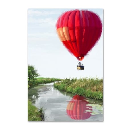 The Macneil Studio 'Hot Air Balloon' Canvas Art,22x32